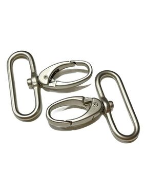 1 1/2" Wide Push Gate Snap Hook